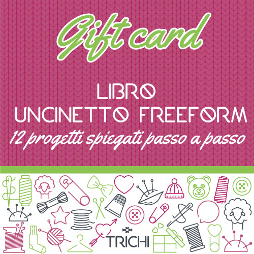 Buono regalo libro uncinetto freeform